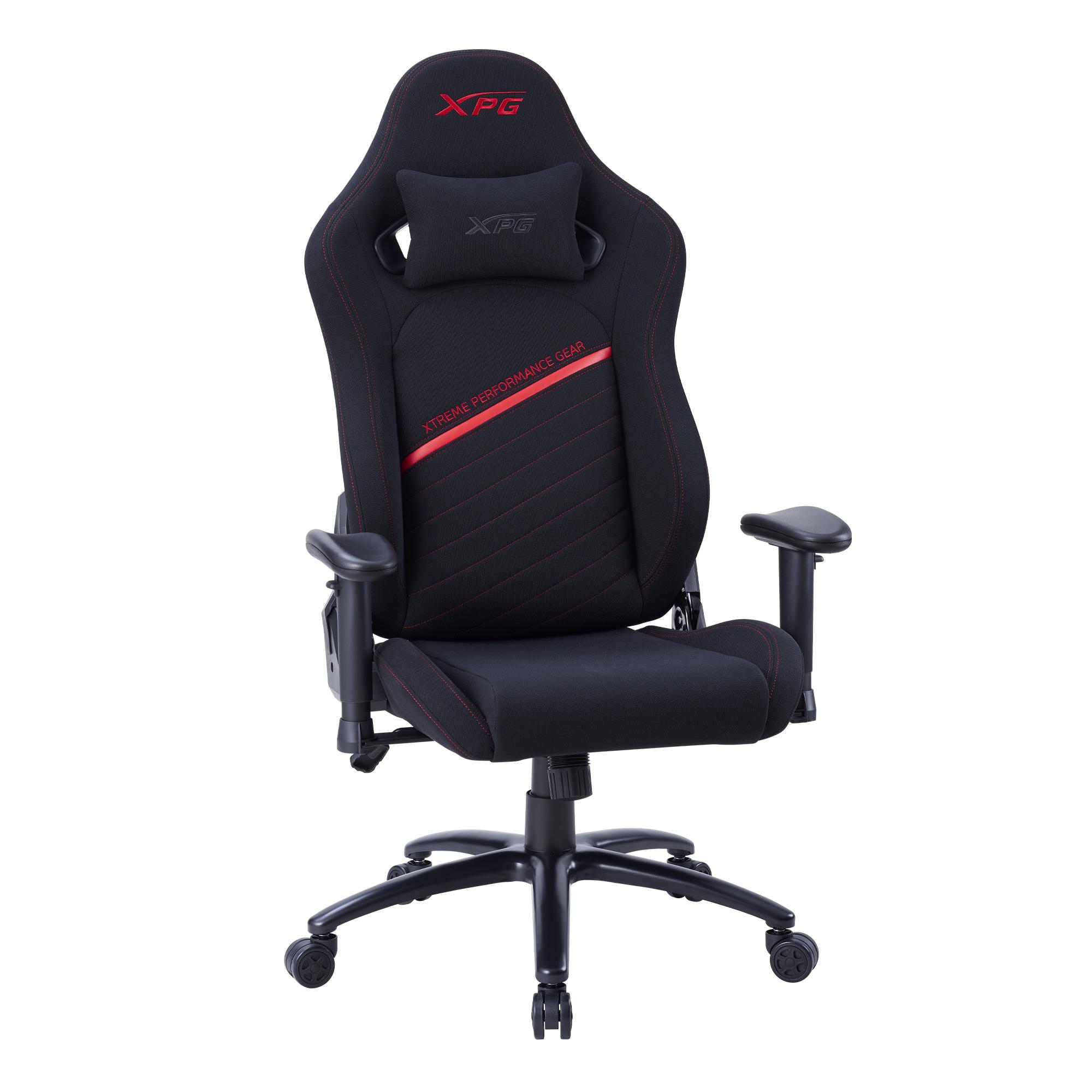 Miniatura 5 de Silla Gamer XPG NEXUS Material de Cubierta del Asiento: Tela (repelente al agua). Soporte lumbar curvado integrado, soporta hasta 125 KG. NEXUS-RDCWW