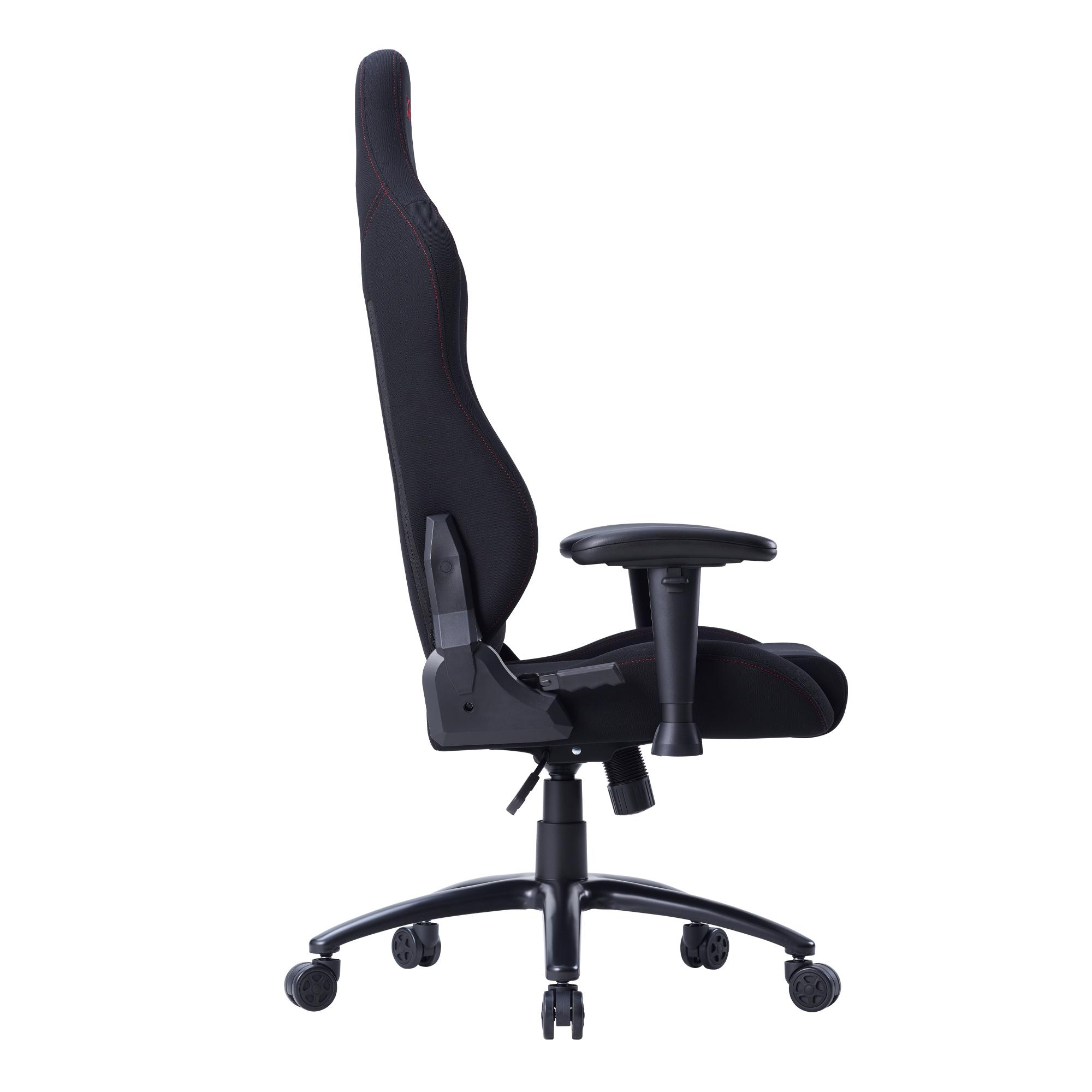 Miniatura 2 de Silla Gamer XPG NEXUS Material de Cubierta del Asiento: Tela (repelente al agua). Soporte lumbar curvado integrado, soporta hasta 125 KG. NEXUS-RDCWW