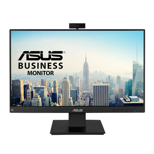 Monitor LED ASUS BE24EQK 23.8", 5ms, Full HD, 75Hz, HDMI, VGA, Camara WEB FHD, Negro