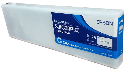 Cartucho de tinta Epson SJIC30P(C) Original, Cian
