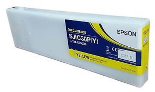 Cartucho de tinta Epson SJIC30P(Y) Original, Amarillo