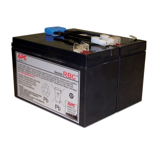 Bateria para UPS APC RBC142 Plomo ácido, 24 V, 216 VAh, Negro