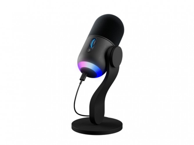 Micrófono Logitech G Yeti GX 96 kHz, Alámbrico, USB, Negro