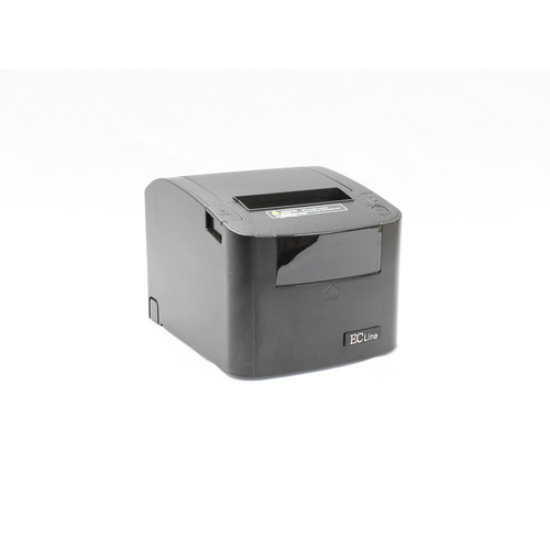 Miniatura 3 de Impresora de recibo EC Line EC-PM-80330 Térmica directa, Impresora de TPV, Alámbrico, USB, RS-232, Negro