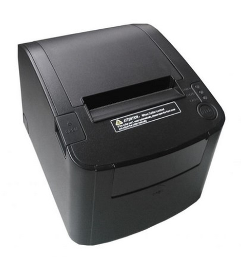 Miniatura 2 de Impresora de recibo EC Line EC-PM-80330 Térmica directa, Impresora de TPV, Alámbrico, USB, RS-232, Negro