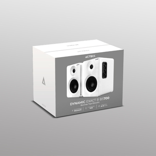 Miniatura 2 de Bocinas Acteck Dynamic Exact R BS700 2.0, USB, 3.5 mm, Bt, Inalámbrico y alámbrico, Universal, Blanco