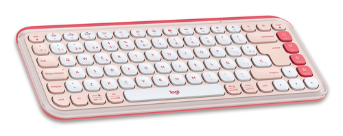 Miniatura 4 de Kit Teclado y Mouse Logitech POP ICON COMBO Interruptor de llave de tijera, Inalámbrico, 400 DPI, Rosa