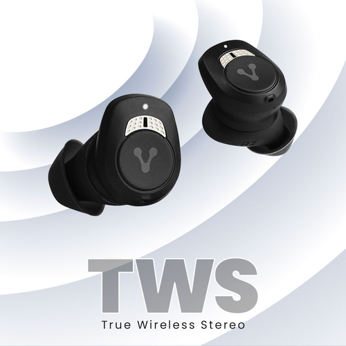 Miniatura 2 de Audífonos Vorago ESB-600-ANC Intra auditivo, True Wireless Stereo (TWS), Bluetooth, Negro