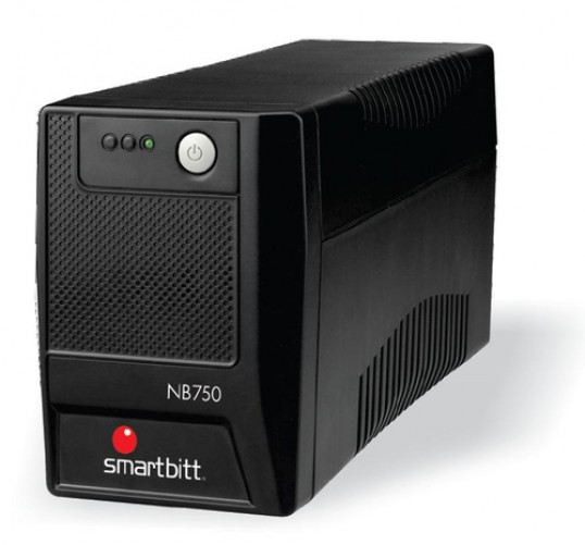 No Break Smartbitt NB750, 750VA/375W, 6 contactos, Negro