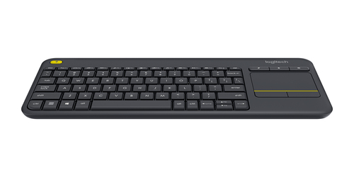 Miniatura 4 de Teclado Logitech K400 Plus Español, Inalámbrico, RF inalámbrico, Interruptor de membrana, Negro