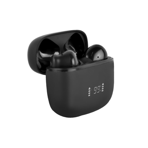 Audífonos Perfect Choice PC-117209 Intra auditivo, True Wireless Stereo (TWS), Bluetooth, Negro