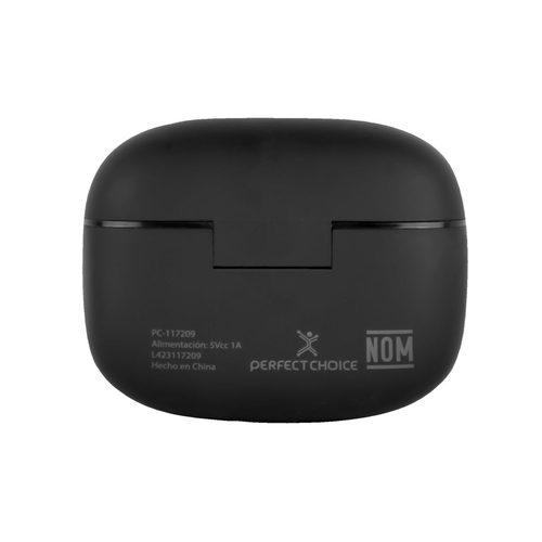 Miniatura 2 de Audífonos Perfect Choice PC-117209 Intra auditivo, True Wireless Stereo (TWS), Bluetooth, Negro