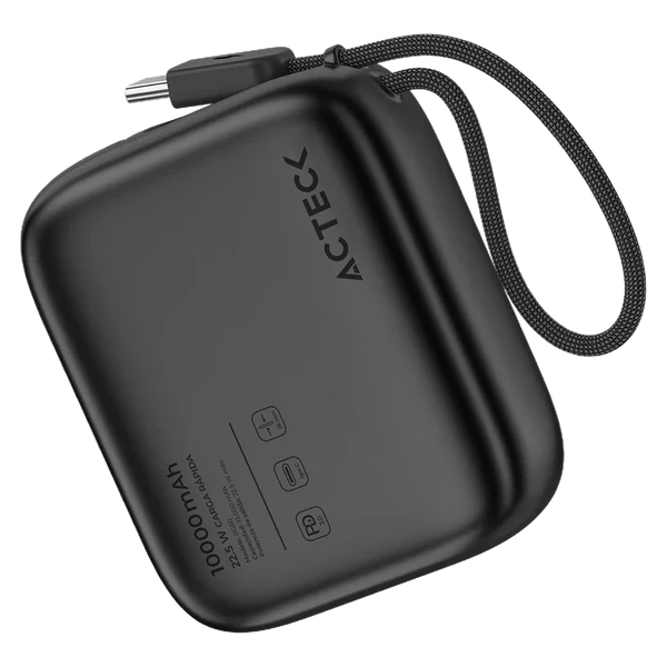 Miniatura 2 de Power bank Acteck Energon Go Plug Pro PG60 10.000mAh, USB-C, 22.5W, Negro