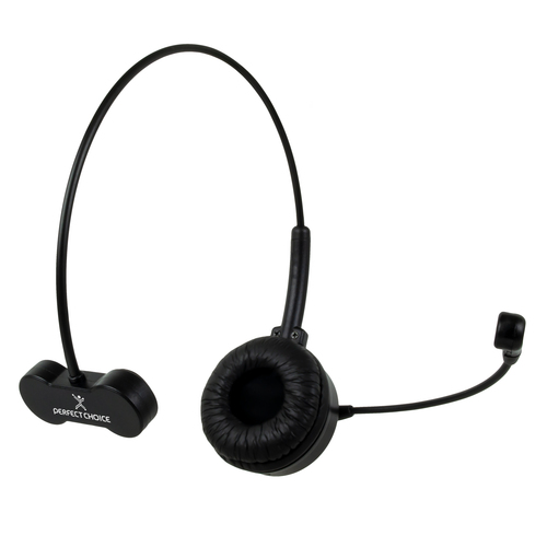 Audífonos Perfect Choice PC-116899 De mano, Inalámbrico, Bluetooth, Negro