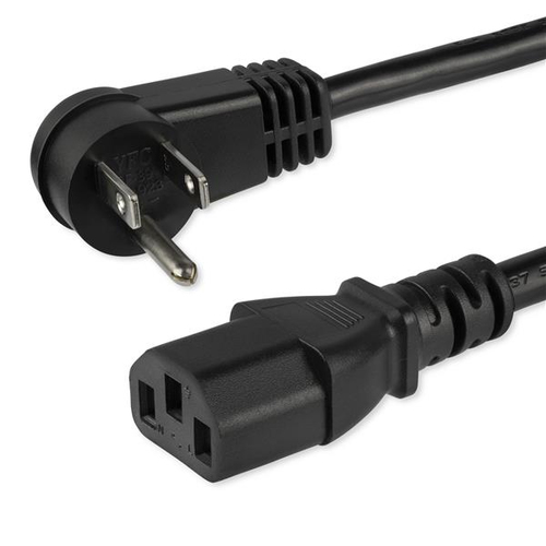 Cables de poder StarTech.com Macho, Hembra 125 V, 3 m, Negro