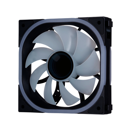 Miniatura 5 de Ventilador Game Factor FG500 12 cm, 1900 RPM, LED Ámbar, Azul, Verde, Rojo, Negro