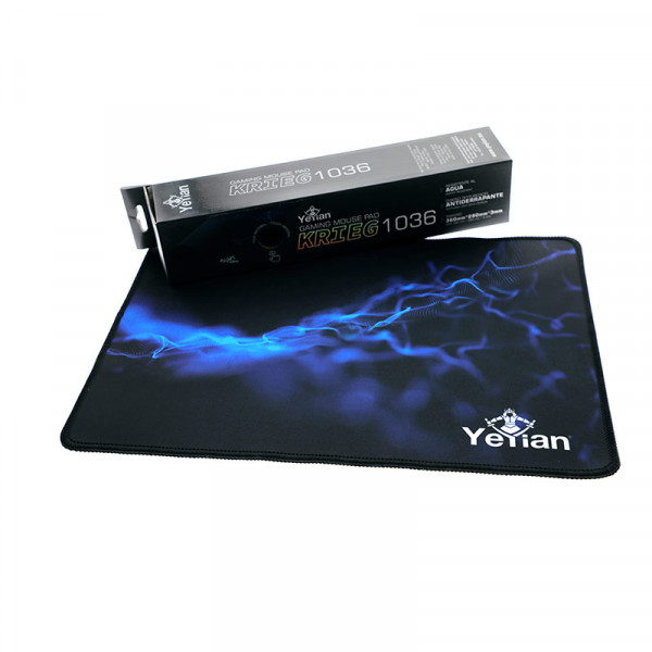 Miniatura 3 de Mousepad Yeyian YSS-MP1050N 500 mm, 360 mm, Negro, Rojo