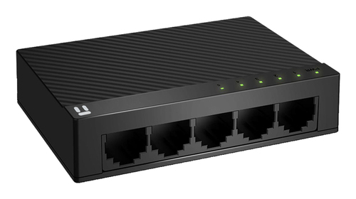 Miniatura 2 de Switch Netis System ST3105C RJ-45 5, Fast Ethernet (10/100), Negro