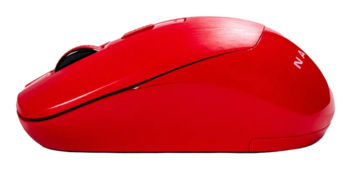 Miniatura 3 de Mouse Naceb Technology NA-0137 3 Botones, 1600 DPI, RF inalámbrico, Rojo
