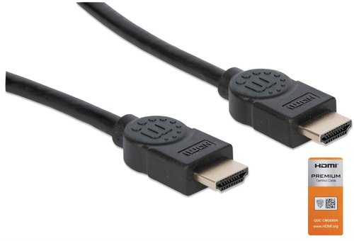 Miniatura 5 de Cable Hdmi Manhattan Canal Ethernet, 3 m, 18 Gbit/s, Negro