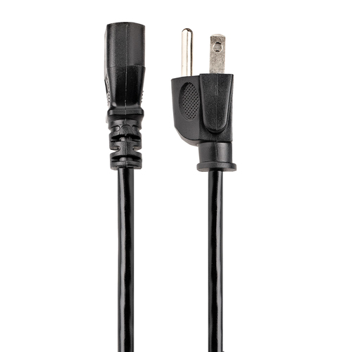 Miniatura 5 de Cables de poder StarTech.com Macho, Hembra 125 V, 0.9 m, Negro