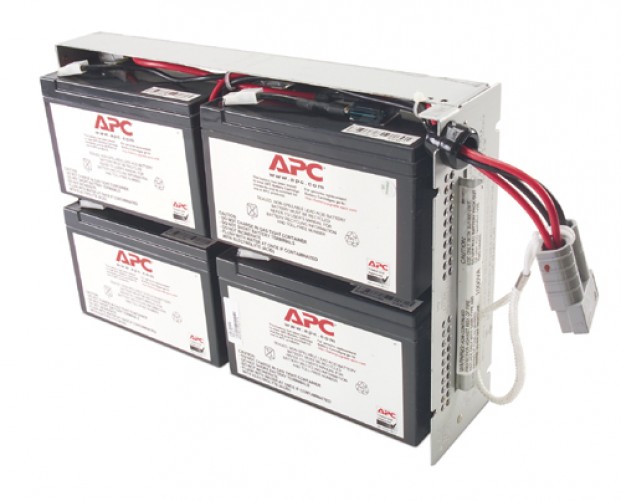 Bateria para UPS APC RBC23 Plomo ácido, Negro