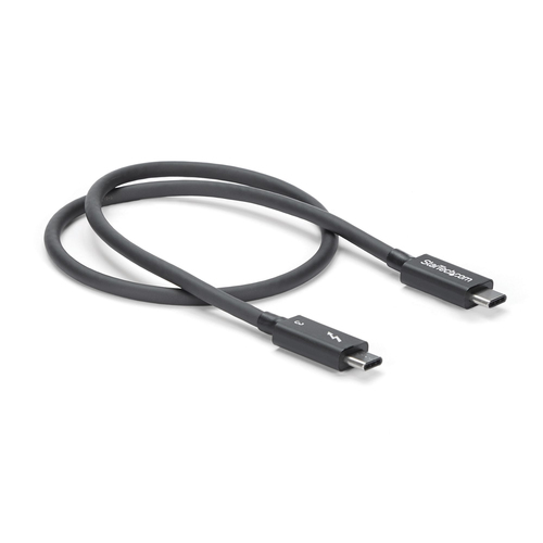 Miniatura 3 de Cable Thunderbolt StarTech.com 0.5 m V. 3, 40 Gbit/s, Negro