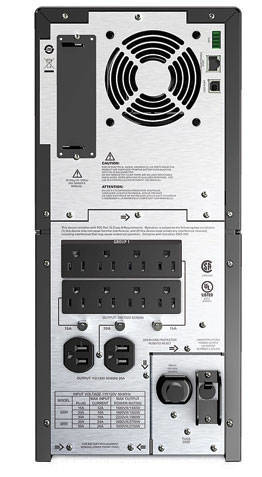 Miniatura 4 de No Break APC SMT3000C 2.88 kVA / 2700 W, 530 J, Entrada 154 V, 10 salidas AC, Negro