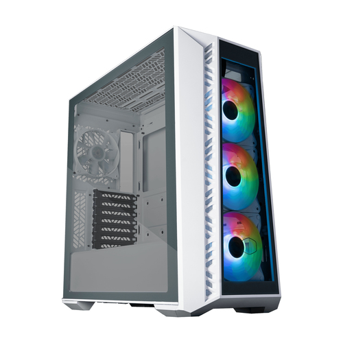 Miniatura 4 de Gabinete Cooler Master MasterBox MasterBox 520 Midi Tower, PSU No, Vent. 3x 120 mm, Vent. 1x 120 mm, Blanco