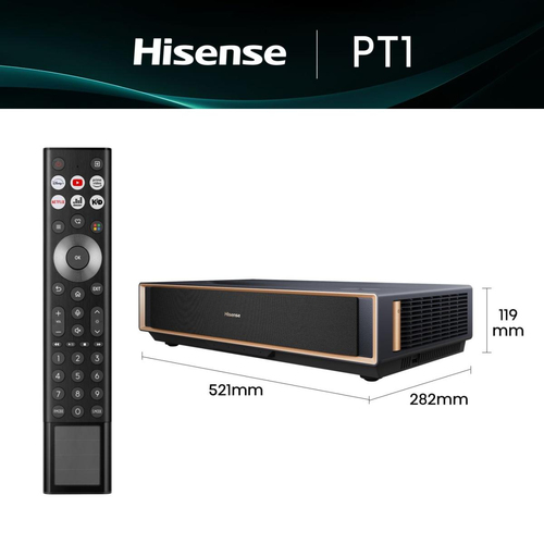 Miniatura 4 de Proyector Hisense PT1 UHD 4K (3840x2160), bocinas, Negro
