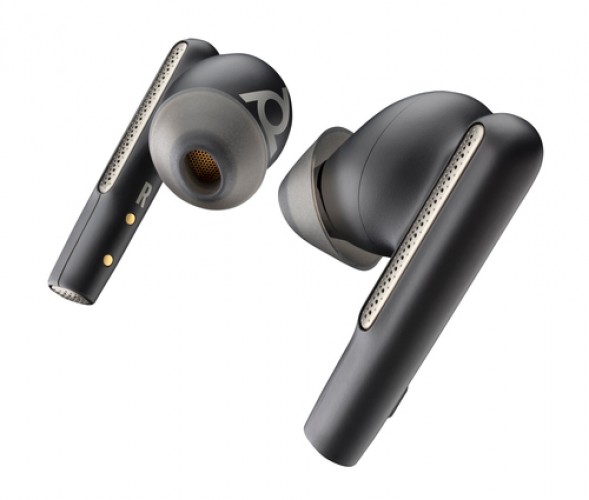 Audífonos HP Poly Intra auditivo, Inalámbrico, 3.5 mm, USB, Bluetooth, Negro