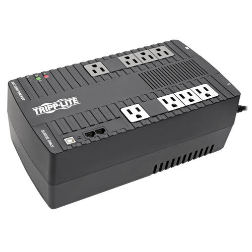 No Break Tripp Lite 0.7 kVA / 350 W, 316 J, Entrada 145 V, 8 salidas AC, Negro
