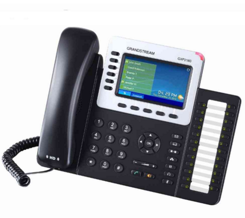 Miniatura 4 de Teléfono Ip Grandstream Networks GXP2140 Terminal con conexión por cable, PoE, 4 líneas, Negro
