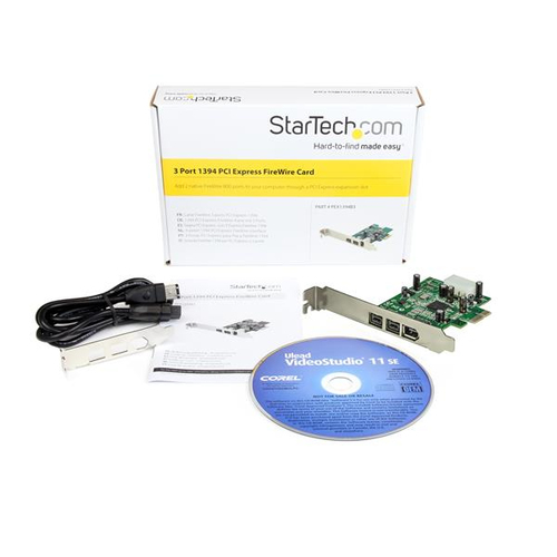 Miniatura 2 de Tarjeta StarTech.com PCIe, Firewire 800 / 400, Verde