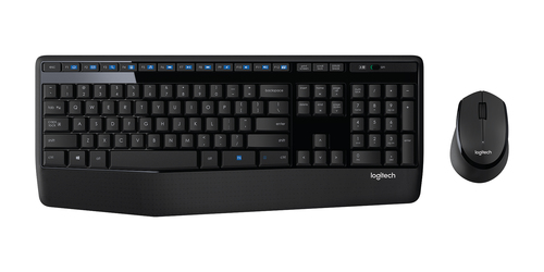 Miniatura 5 de Kit de Teclado y Mouse LOGITECH MK345, inalambrico 2.4 GHz por receptor USB nano, teclado con reposamunecas, mouse optico 1000 DPI.