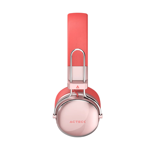 Miniatura 4 de Audífonos Acteck AC-940894 Diadema, Inalámbrico, USB, Bluetooth, Rojo
