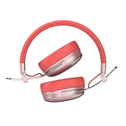 Miniatura 3 de Audífonos Acteck AC-940894 Diadema, Inalámbrico, USB, Bluetooth, Rojo