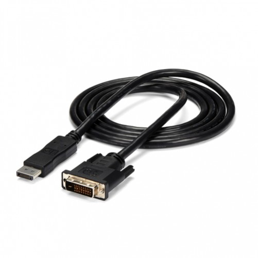 Adaptador vídeo StarTech.com DisplayPort a DVI-D, 1.8 m, Negro