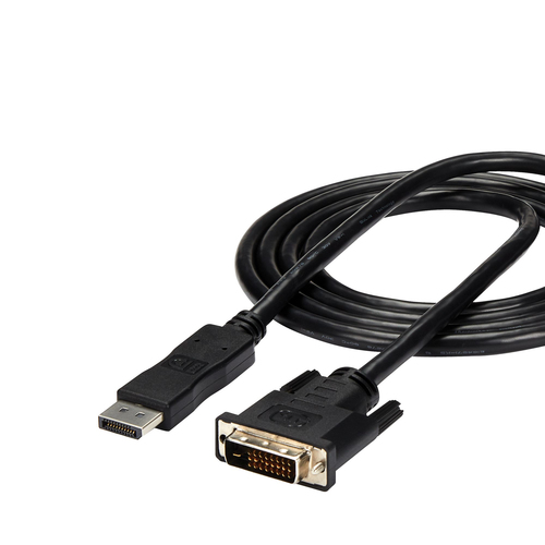 Miniatura 2 de Adaptador vídeo StarTech.com DisplayPort a DVI-D, 1.8 m, Negro