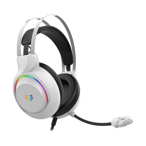 Miniatura 4 de Audífonos Balam Rush BR-941211 Diadema, Alámbrico, 3.5 mm, USB, Blanco