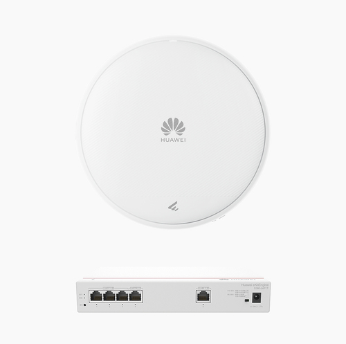 Ruteador Inalámbrico Huawei KIT380AP371 4 RJ-45, 28.8 Mbit/s, Blanco