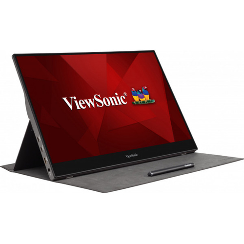 Monitor Viewsonic TD1655 LED, 15.6", Full HD, IPS, 60 Hz, 6.5 ms, Negro, Plata