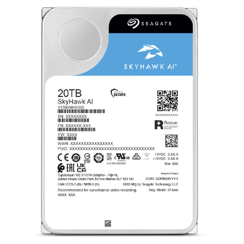 Miniatura 4 de Disco Duro Interno SEAGATE ST20000VE003a? 20TB Videogilancia