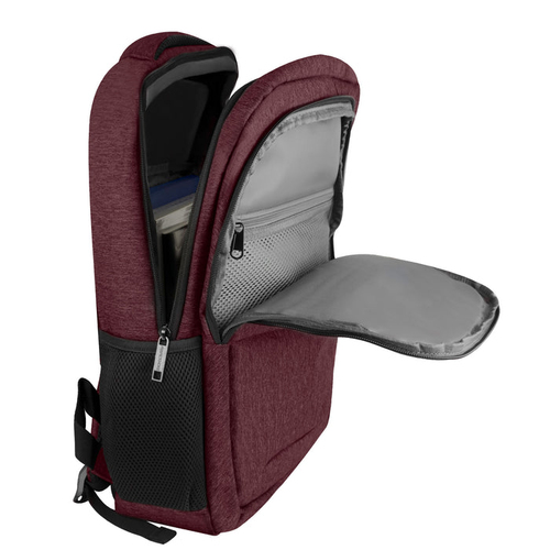 Miniatura 2 de MOCHILA Perfect Choice PC-084587 Bolsa delantera, Bolsa lateral, Hasta 17", Poliéster, Rojo