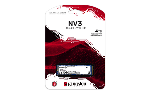 Miniatura 2 de SSD Kingston Technology NV3 4000GB, M.2, PCI Express 4.0