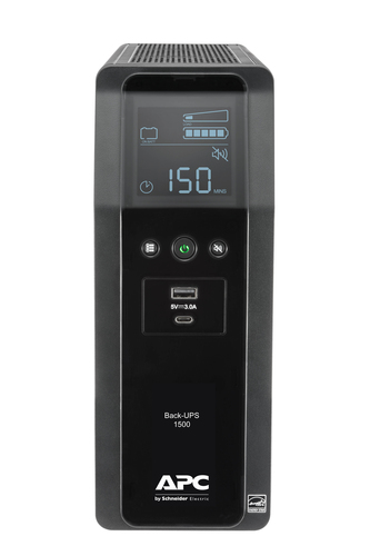 Miniatura 5 de No Break APC BR1500M2-LM 1.5 kVA / 900 W, 1080 J, Entrada 147 V, 10 salidas AC, Negro