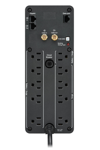 Miniatura 3 de No Break APC BR1500M2-LM 1.5 kVA / 900 W, 1080 J, Entrada 147 V, 10 salidas AC, Negro