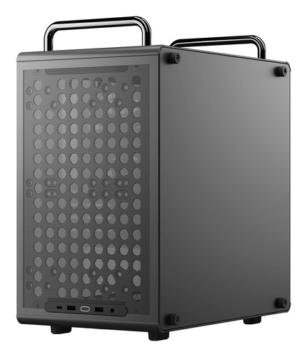 Miniatura 2 de Gabinete Cooler Master QUBE 340, Micro-ATX, Mini-ITX, Filtros magneticos de Polvo, Negro