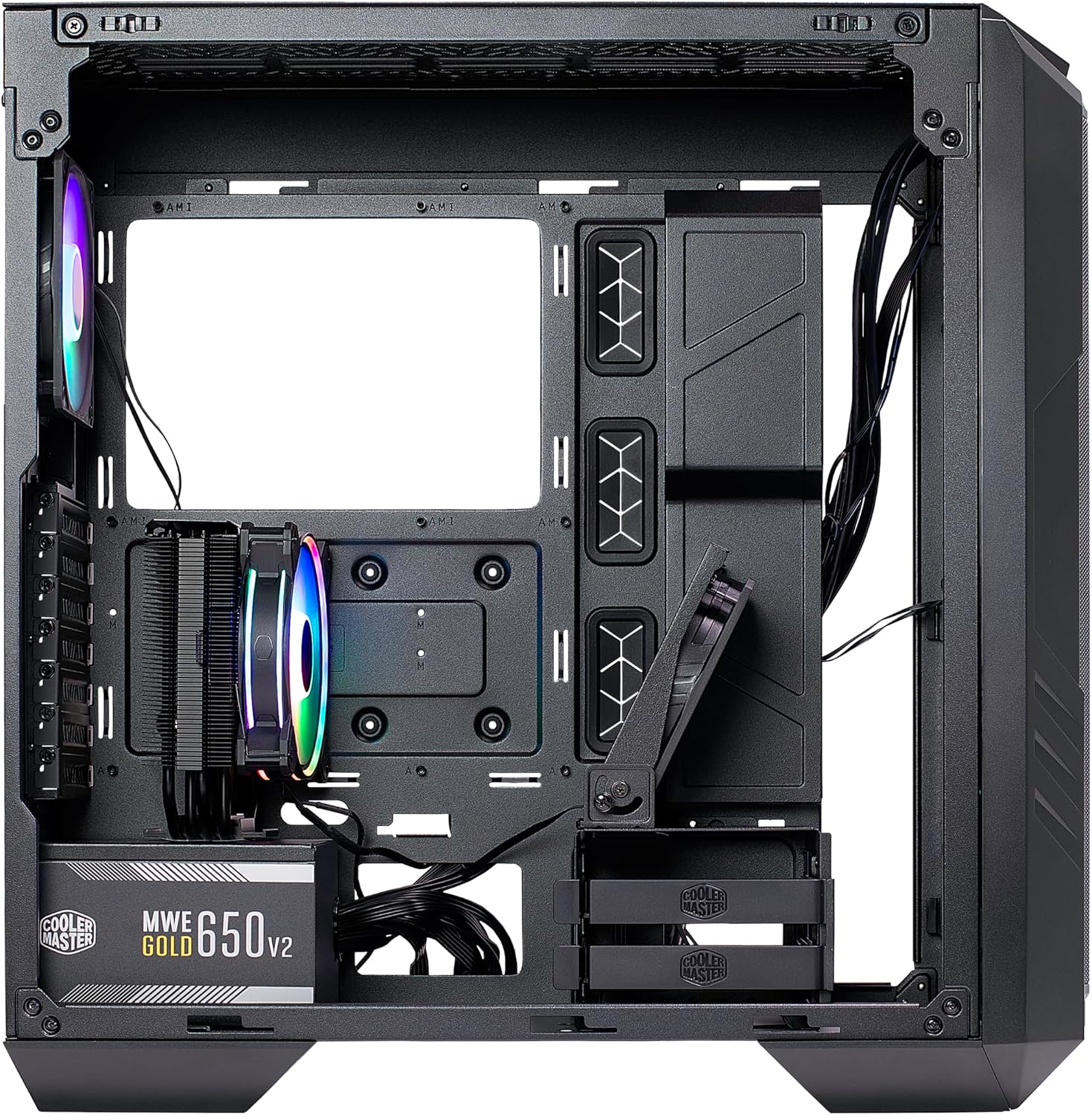 Miniatura 4 de Gabinete Cooler Master HAF 5 PRO, Mid Tower, Incluye Disipador Hyper 212 Black + Fuente 80 Gold 650W