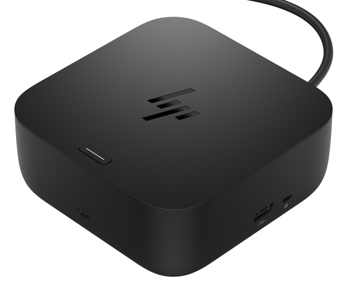 HP DOCKING STATION (9X3V1UT#ABM) USB-C 100W G6,Puertos 2 USB A; 1 HDMI 2.1; 2 DisplayPort 1.4; 1 RJ-45 ; 1 USB C, S.O. compatibles Win 11/10; MacOS; Chrome